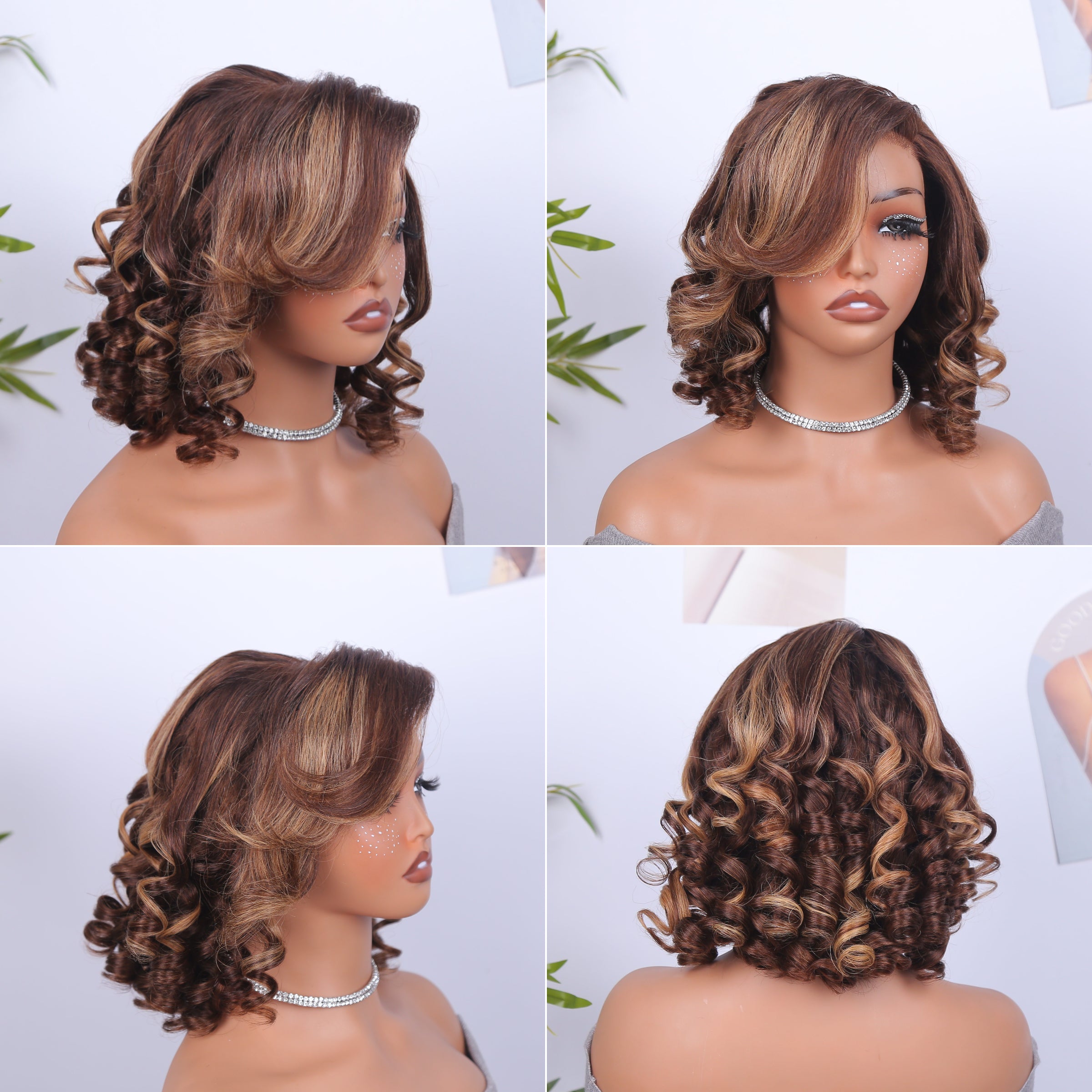 FABA Layer Cut Bob Pre Side Part 9x6 HD Lace Glueless Body wave Wig Pre-everything Super Mini Bleached Knots