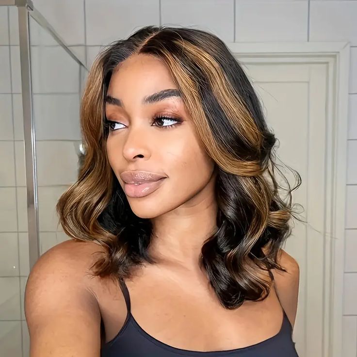 Short Glueless Body Wave Bob Wig 9x6 HD Lace/13x4 Lace Front Human Hair With Breathable Cap