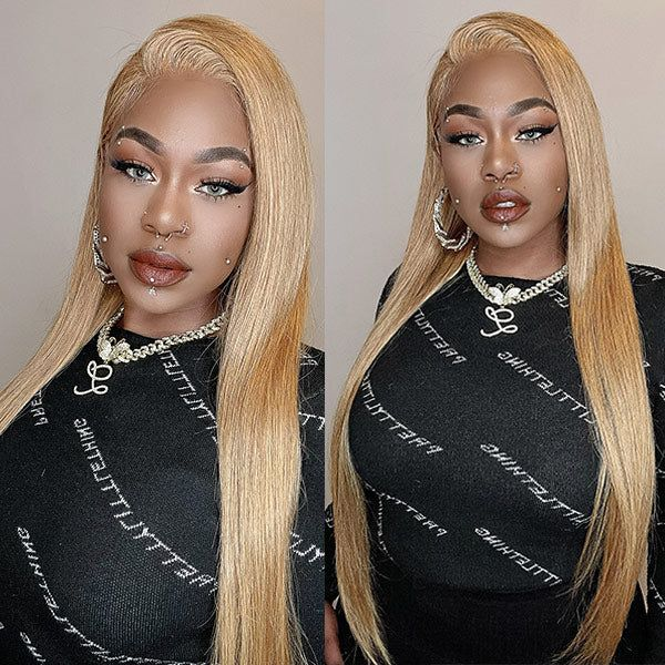 Pre Plucked 9x6 HD Lace/13x4/13x6 Transparent Lace Front Wigs Straight Virgin Hair Wigs
