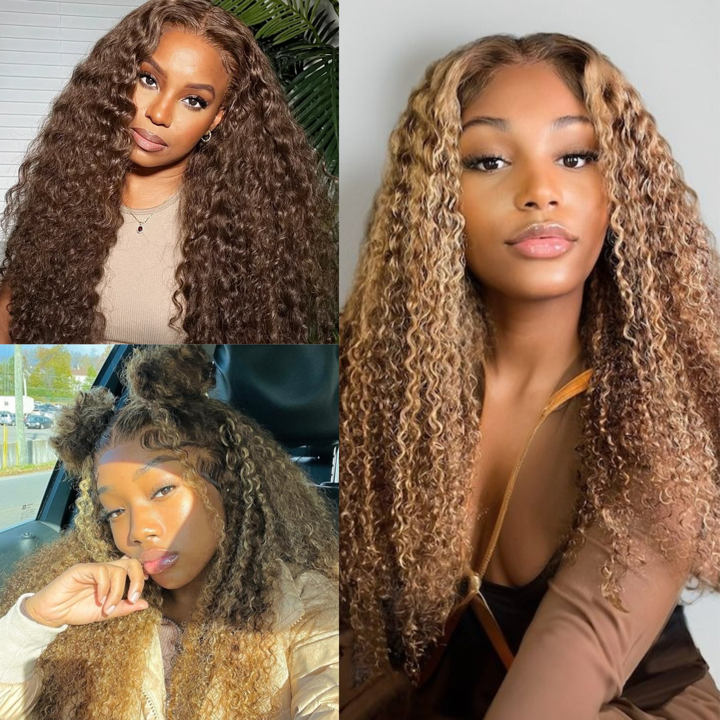 FABA 9x6 HD Lace Highlight Color Pre-Bleached Bye Bye Knots Glueless Wig Pre-Style Wigs Natural Hairline Wig