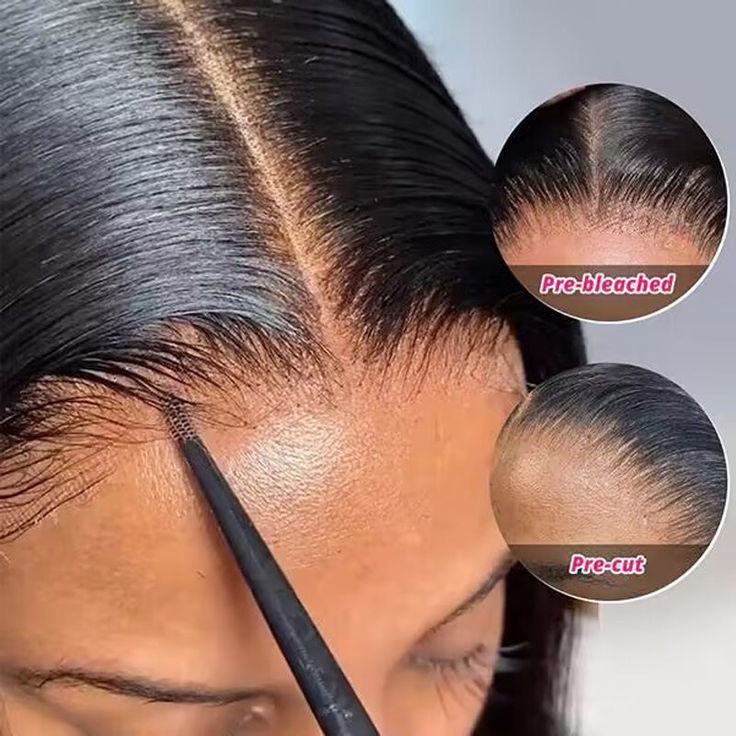 Wear and Go Black Straight Glueless 7x5 Closure Wig