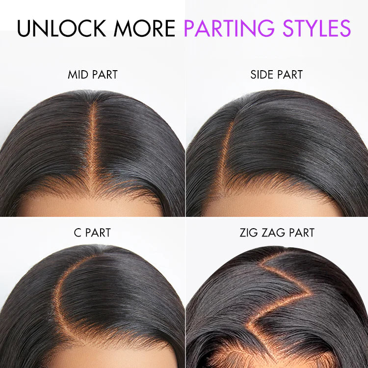 FABA Brown Highlight Afro Kinky Curly Glueless Closure Pre-Cut Lace Wig Breathable Cap Natural Hairline 200% Density Wigs