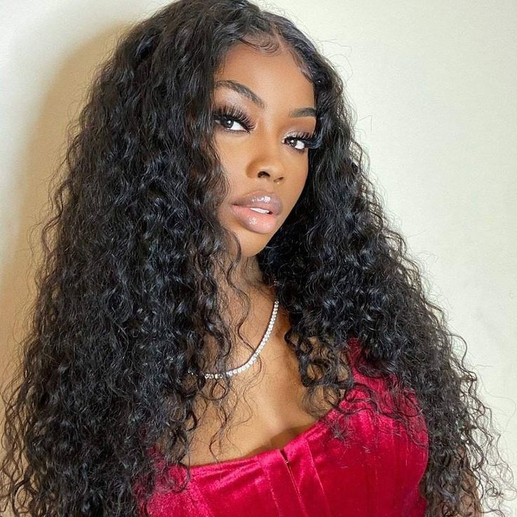 Jerry Curly Natural Black Wig Human Hair Wig Lace Front Wigs Pre-Cut Wigs 150% Density