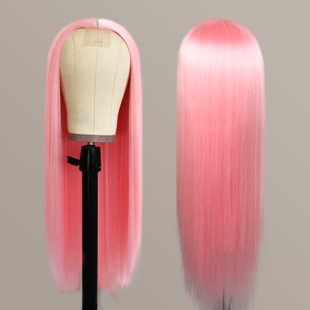 Wear & Go 15A Brazilian Premium Virgin Hair Straight Transparent Lace Front Wigs Glueless Wig
