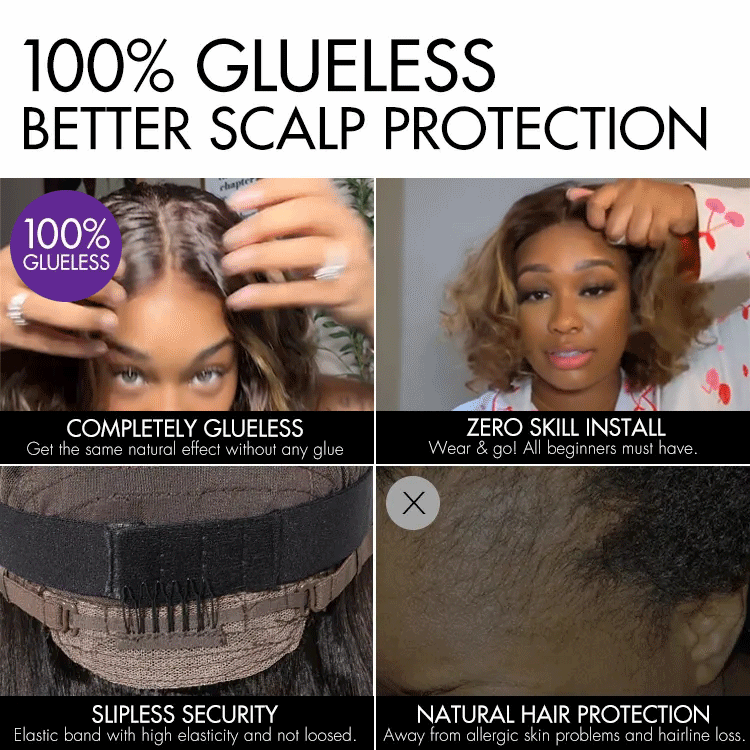 FABA Original Style| FABA 4/27# Glueless 9x6 Pre-Max HD Lace Wig Pre Plucked & Bleached Short Bob Human Hair Wig Summer