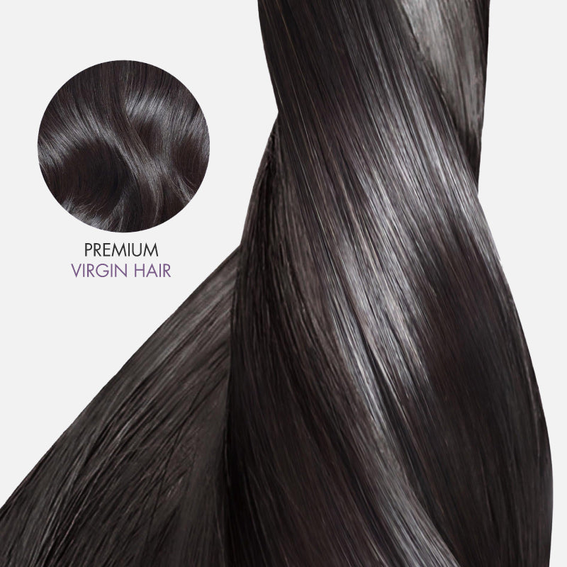 Wear & Go 15A Brazilian Premium Virgin Hair Straight Transparent Lace Front Wigs Glueless Wig