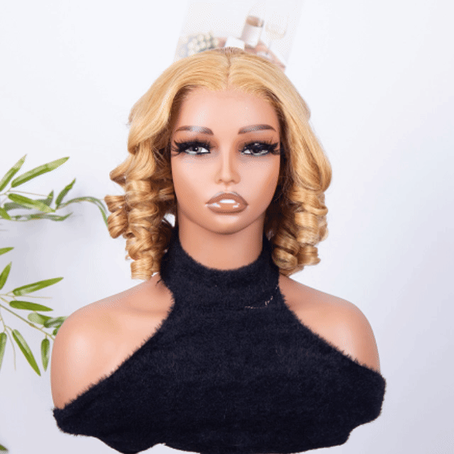 FABA Honey Blonde Body Wave 9x6 Pre Cut HD Lace Wig Pre-bleached Mini Knots Natural Hairline
