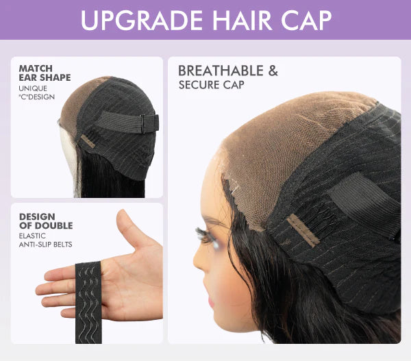 FABA Summer Highlight Boho Braid HD Lace Wig 9x6 Bleached Knots Glueless & Pre-Styled Breathable