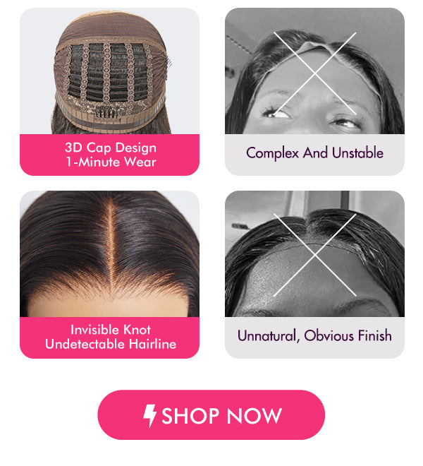 FABA Summer Pre-Braided 9x6 HD Lace Highlight Glueless Pre-Styled & Breathable Wigs