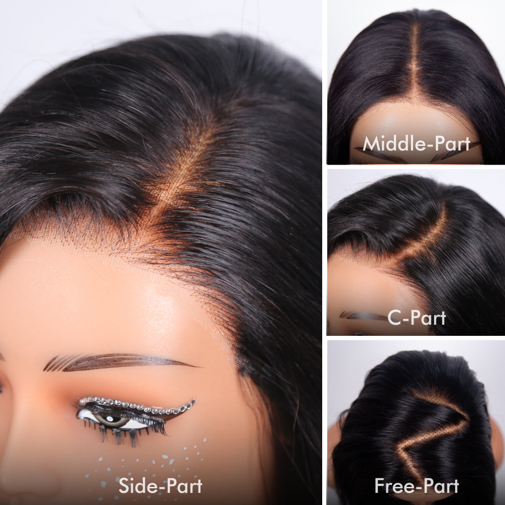 FABA Layer Cut Bob Pre Side Part 9x6 HD Lace Glueless Body wave Wig Pre-everything Super Mini Bleached Knots