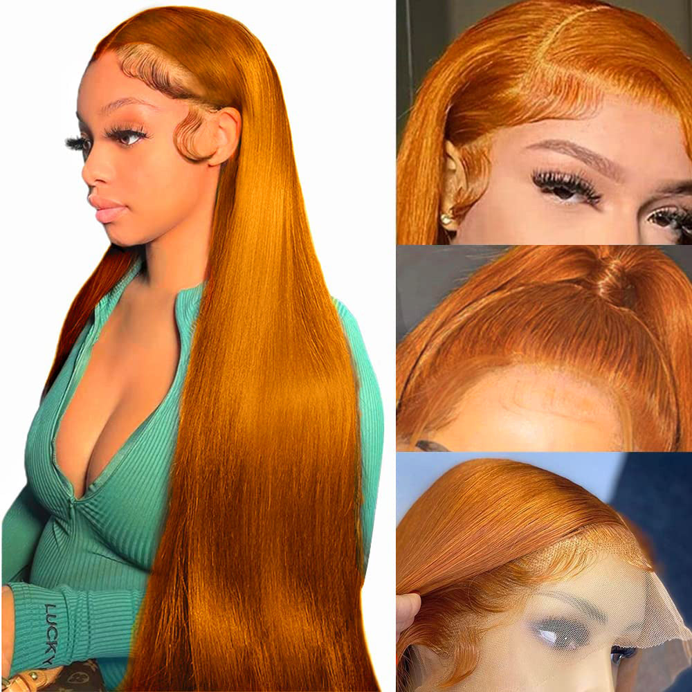 Dynamic Ginger Frontal Wig Design Nature Dynamic Ginger Frontal Wig Design Nature
