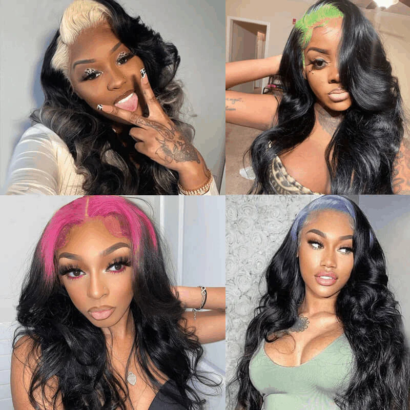 613/1B Highlight Color Wig Body Wave 4x4/13x4/13x6 Lace Front Wig Human Hair Wig