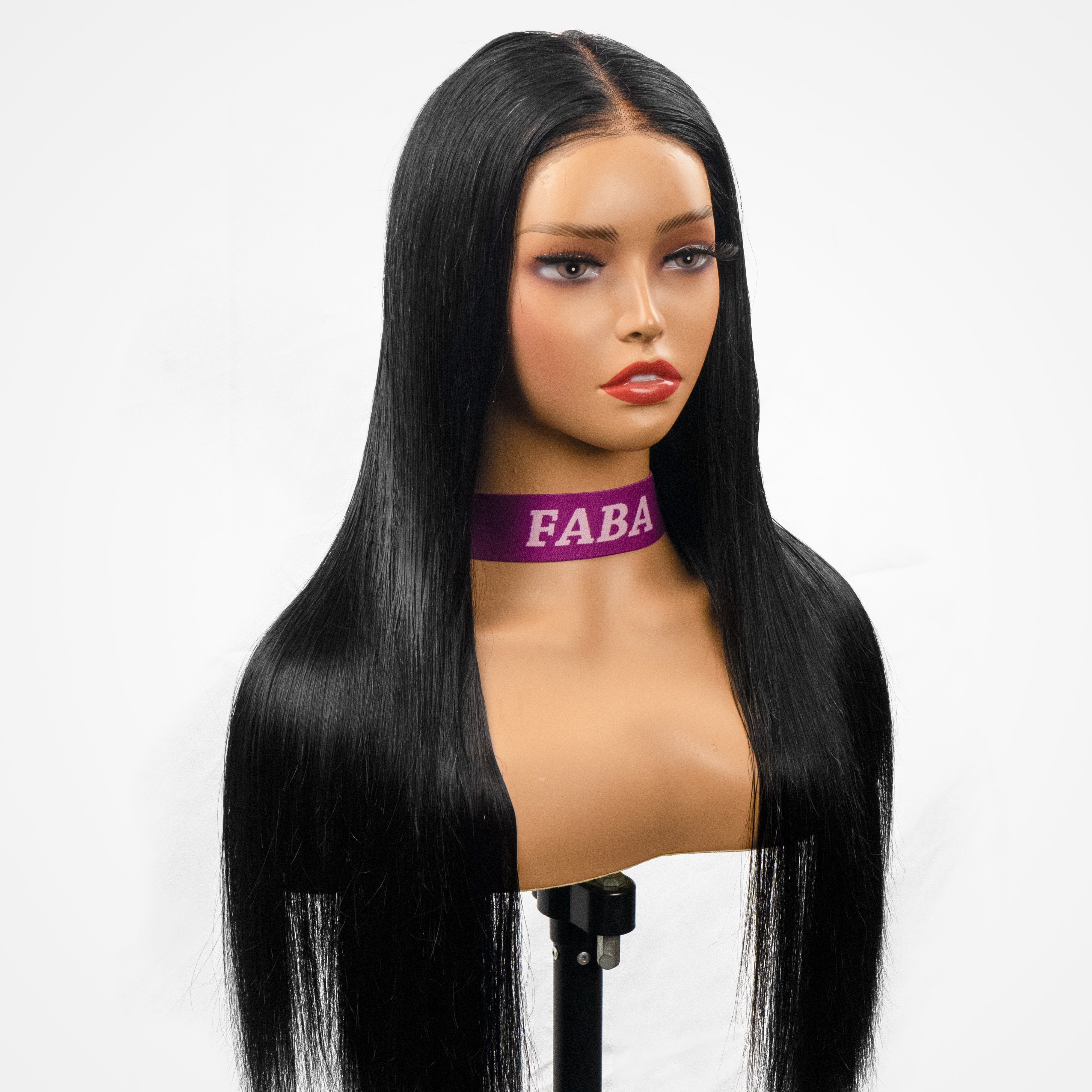 Wear and Go Black Straight Glueless 7x5 Closure Wig