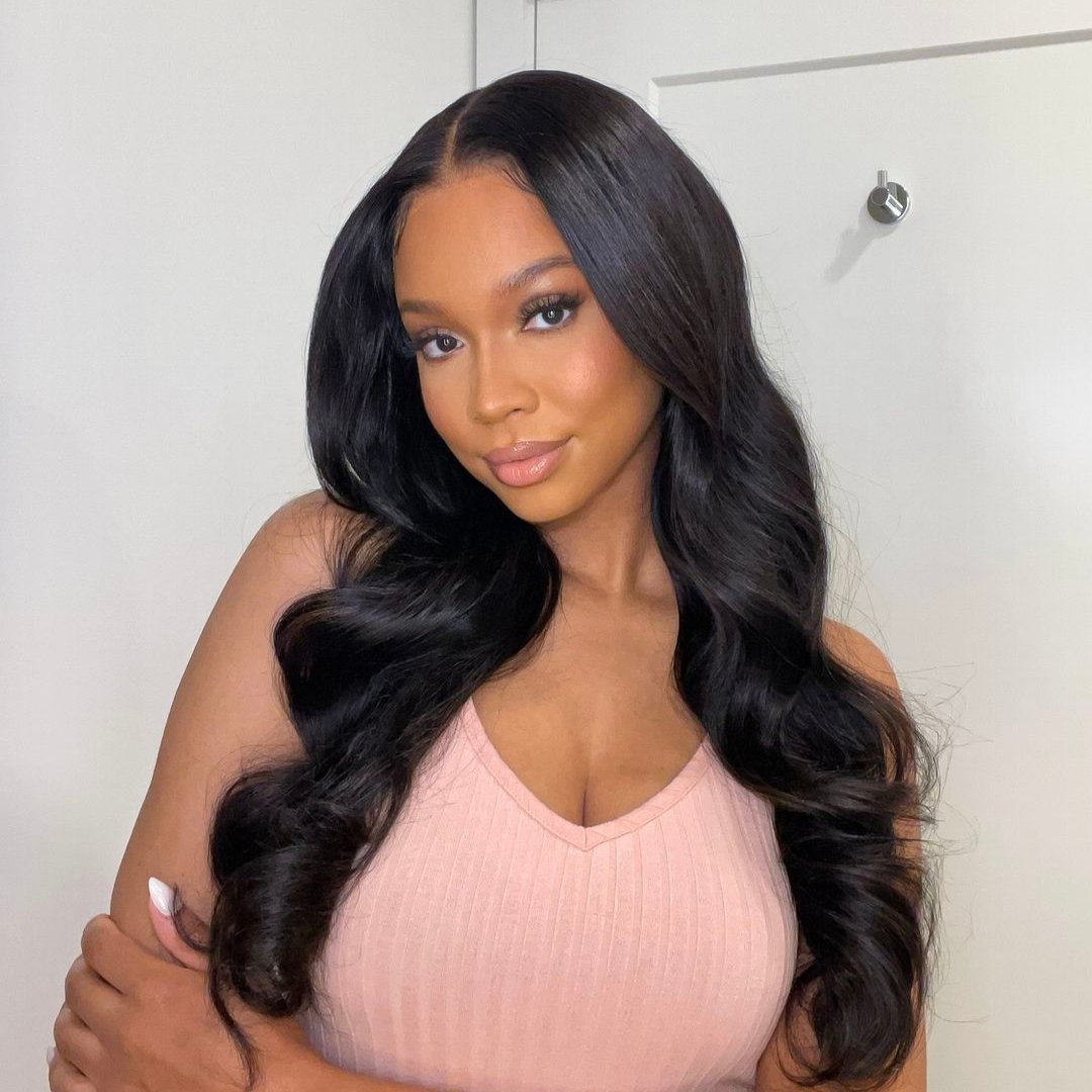 Body Wave Glueless Wig 4x4/13x4 Pre Cut Lace Wig 180% Density Wear and Go Wig