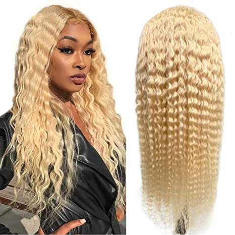 #613 Wig Curly Wig 180% Density Human Hair Wig 4x4 Closure/13x4/13x6 Lace Front Wig