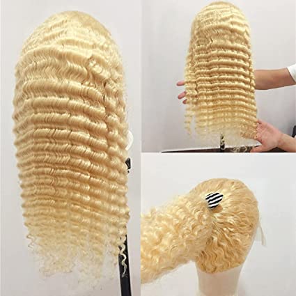 #613 Wig Curly Wig 180% Density Human Hair Wig 4x4 Closure/13x4/13x6 Lace Front Wig