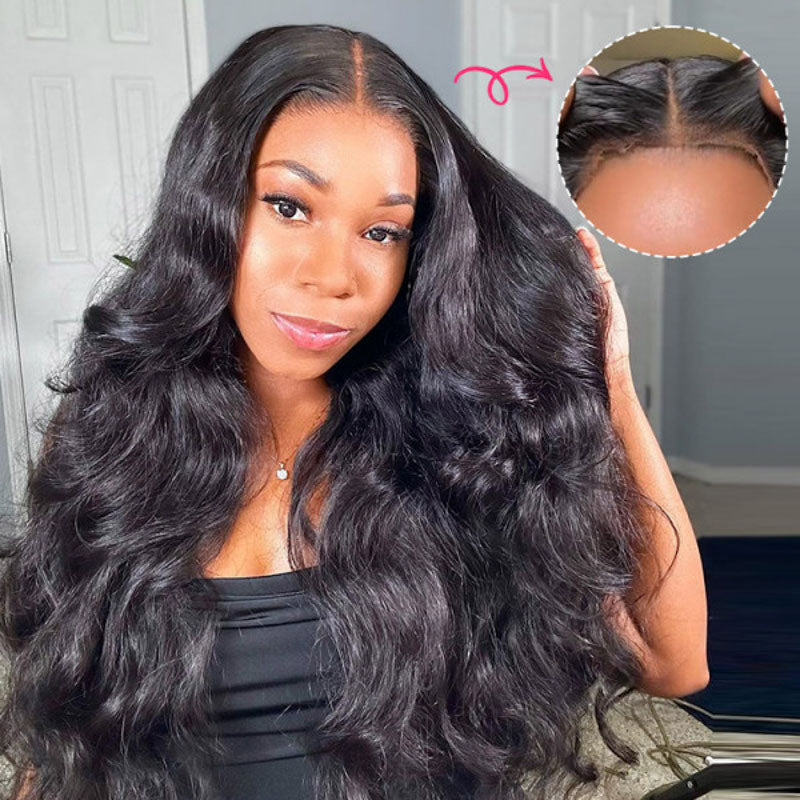 Beginner-Friendly Pre-Cut Glueless Wig 4x4 13x4 Lace Front Body Wave Wear and Go Wigs