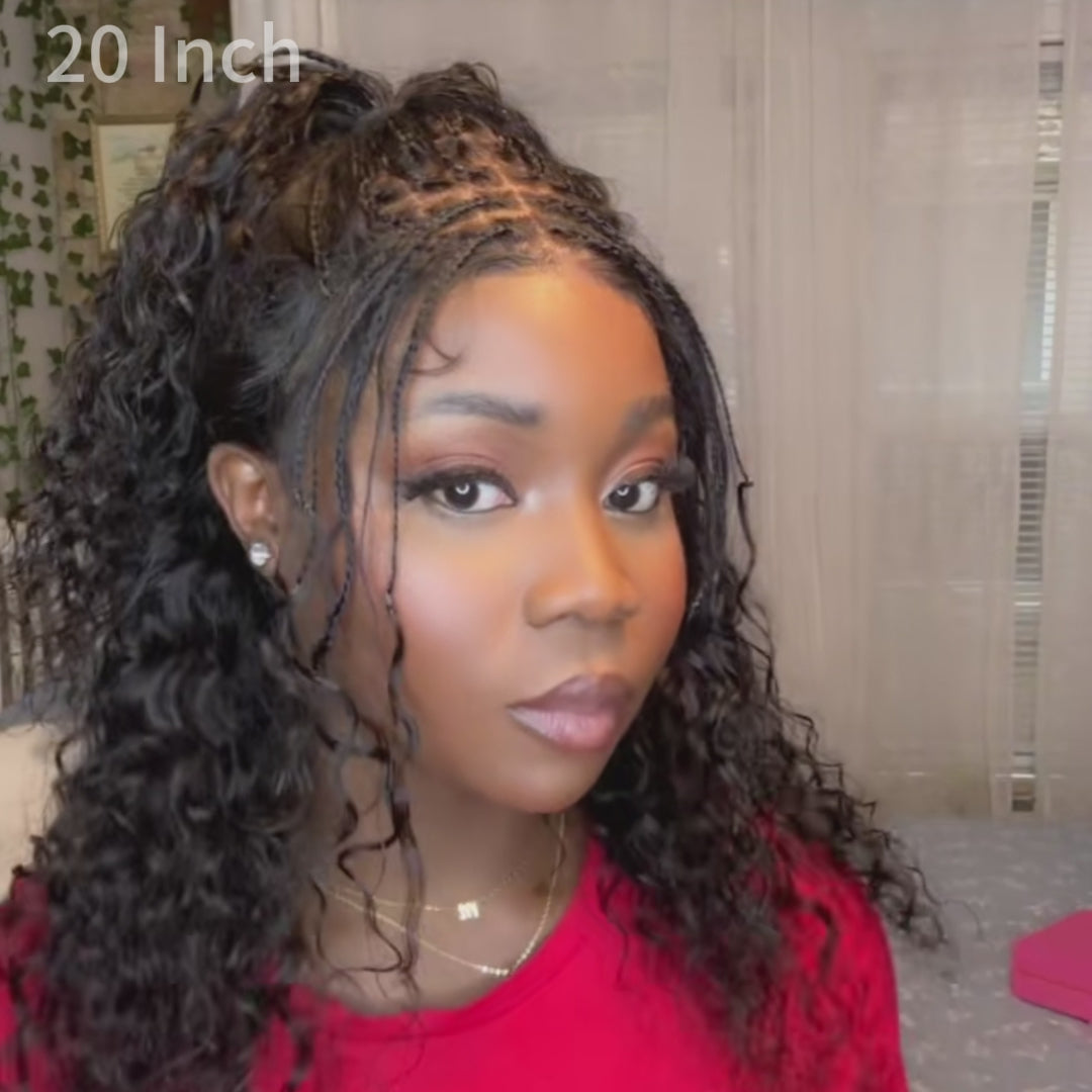 FABA Summer Pre-Braided 9x6 HD Lace Highlight Glueless Pre-Styled & Breathable Wigs